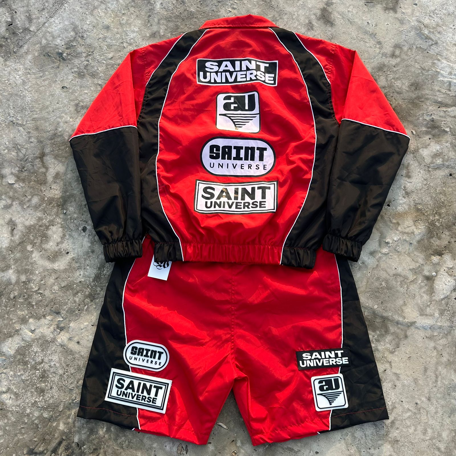 Red/Black Nylon Track Set